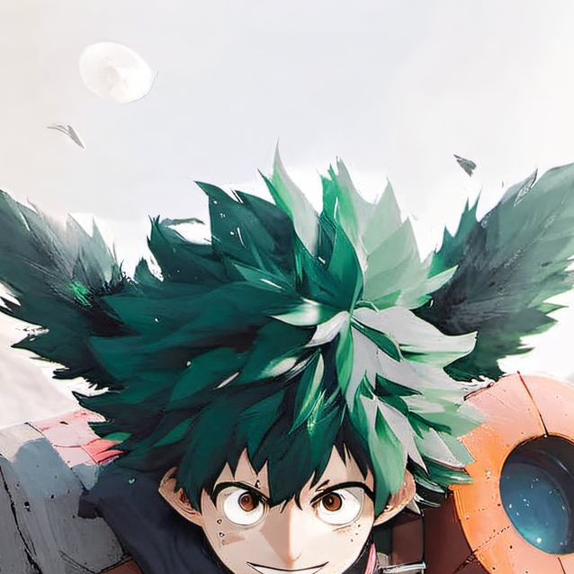 chat with ai character: deku