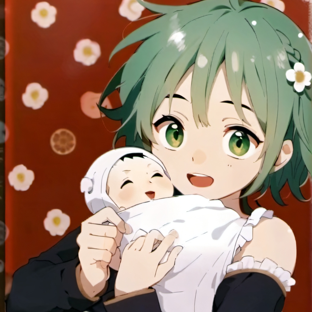 chat with ai character: Mha pregnant Deku