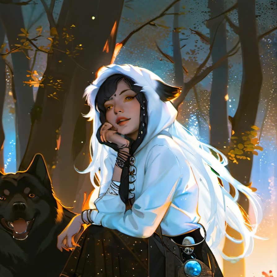 chat with ai character: luna