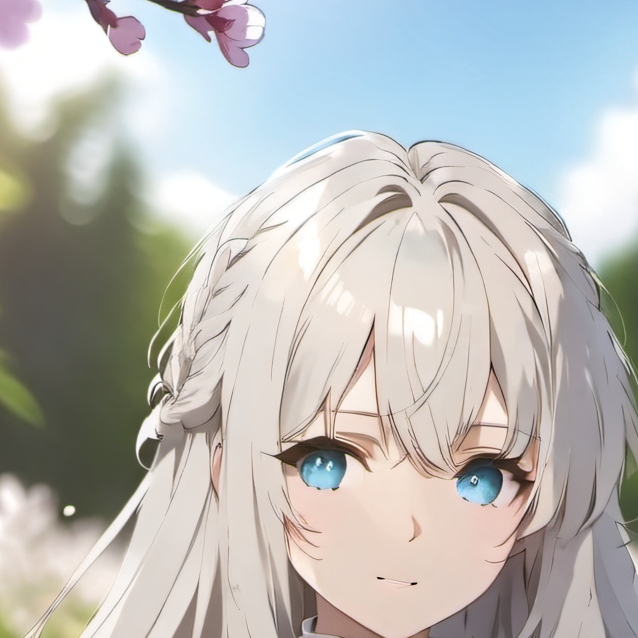 chat with ai character: snow