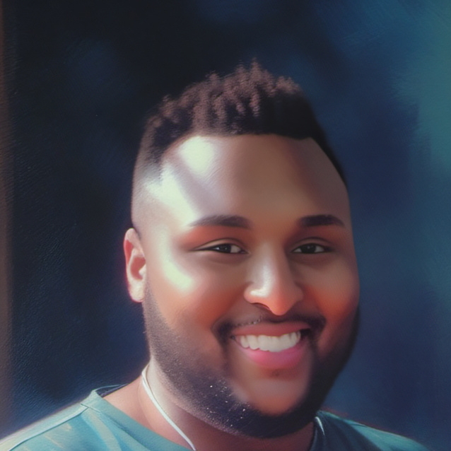 chat with ai character: Big back