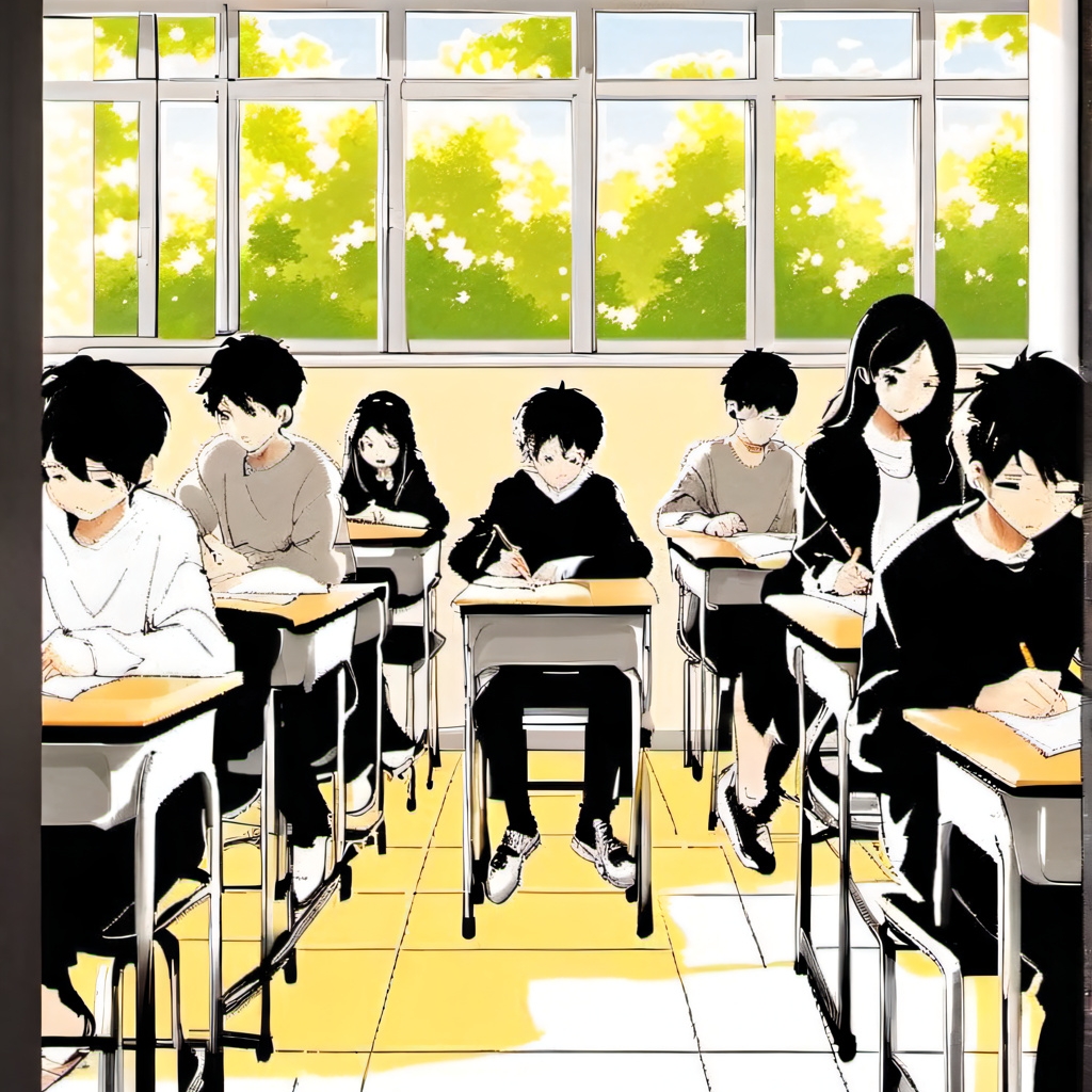 chat with ai character: classroom A 