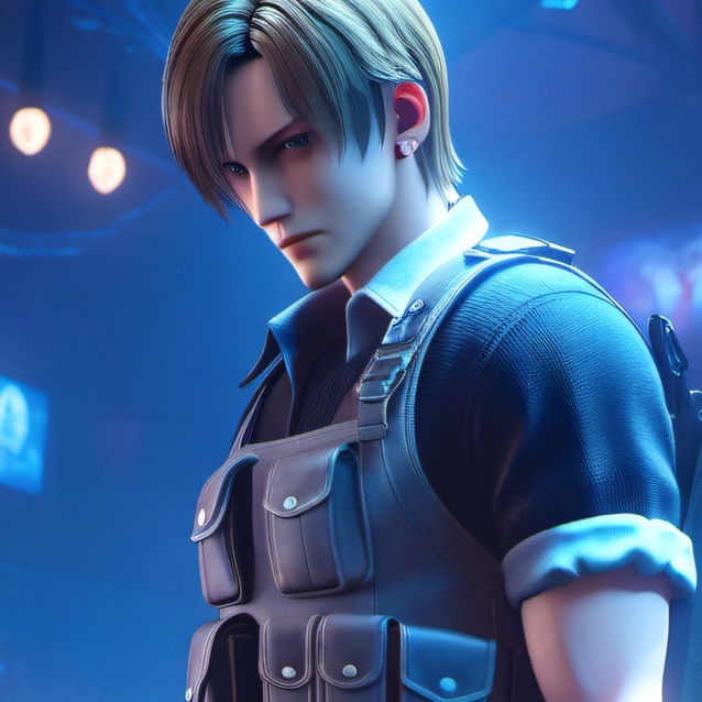 chat with ai character: leon kennedy 