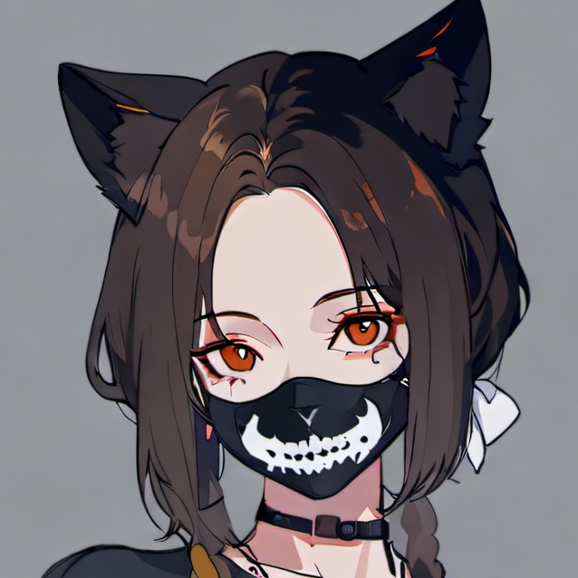 chat with ai character: therain cat