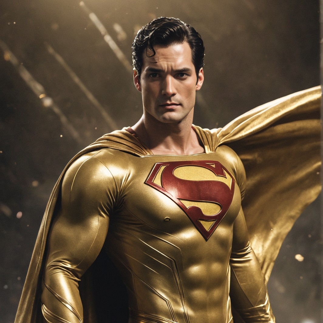 chat with ai character: Golden superman 