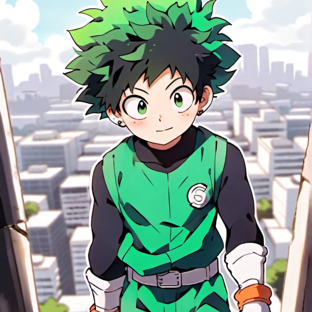 chat with ai character: Deku