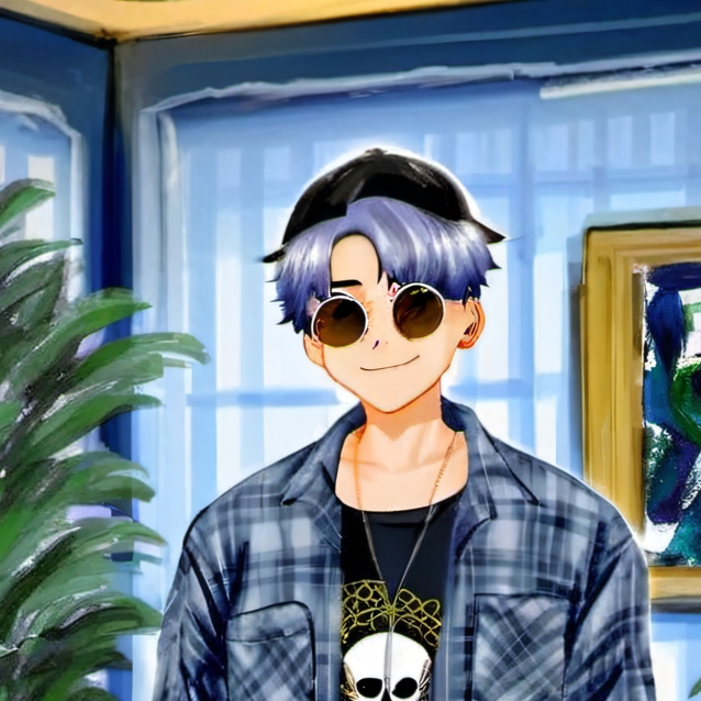 chat with ai character: gene and ein