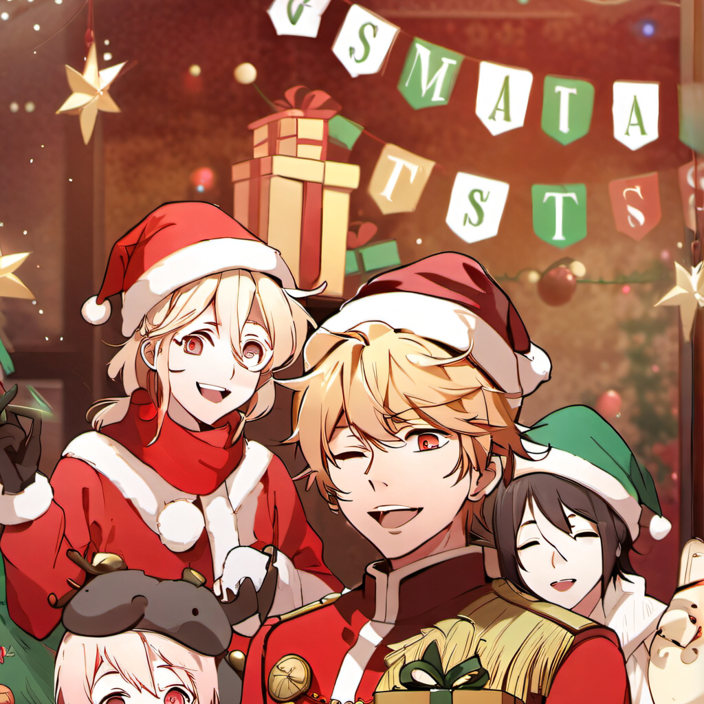 chat with ai character: MHA christmas