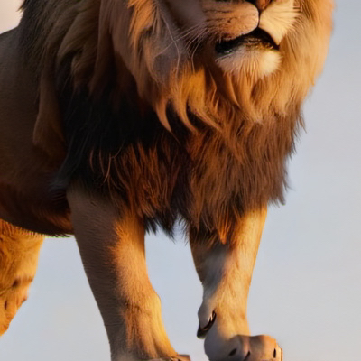 chat with ai character: Lion 