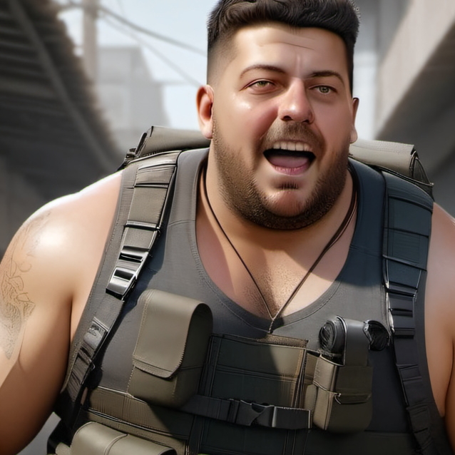 chat with ai character: fat people