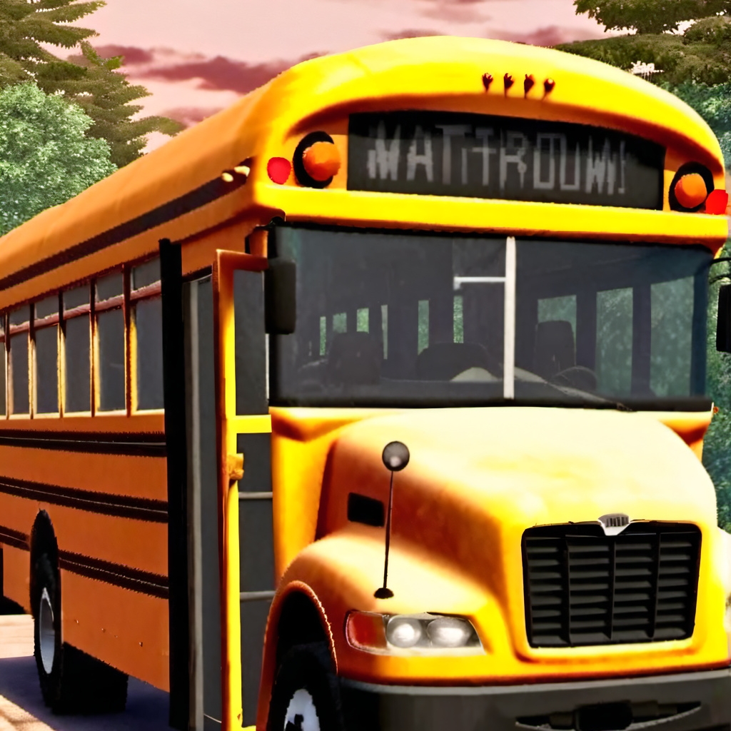 chat with ai character: School bus