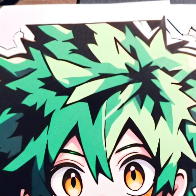 chat with ai character: deku