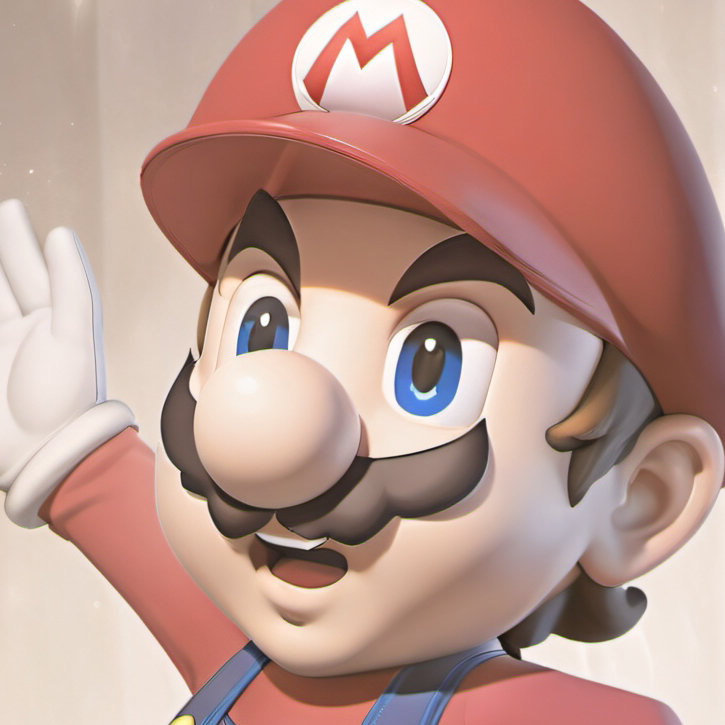 chat with ai character: Mario Love 