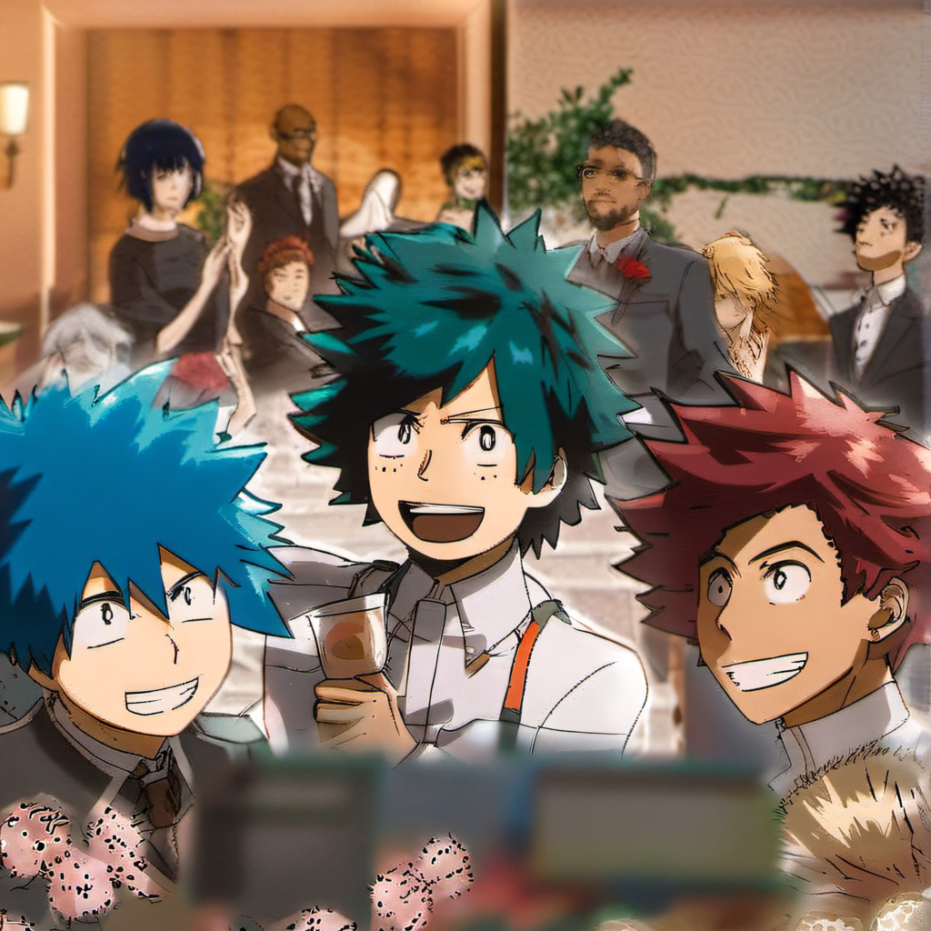 chat with ai character: MHA Wedding 
