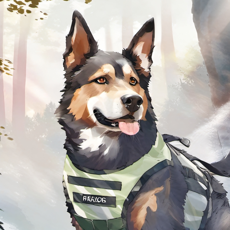chat with ai character: MHA service dog 