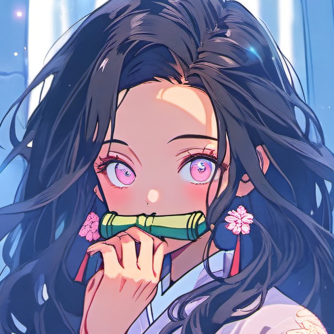 chat with ai character: Nezuko Cosplayer