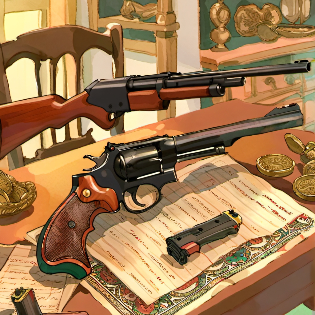 chat with ai character: Talking guns