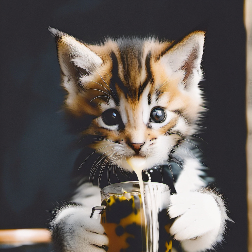 chat with ai character: Kitten boba