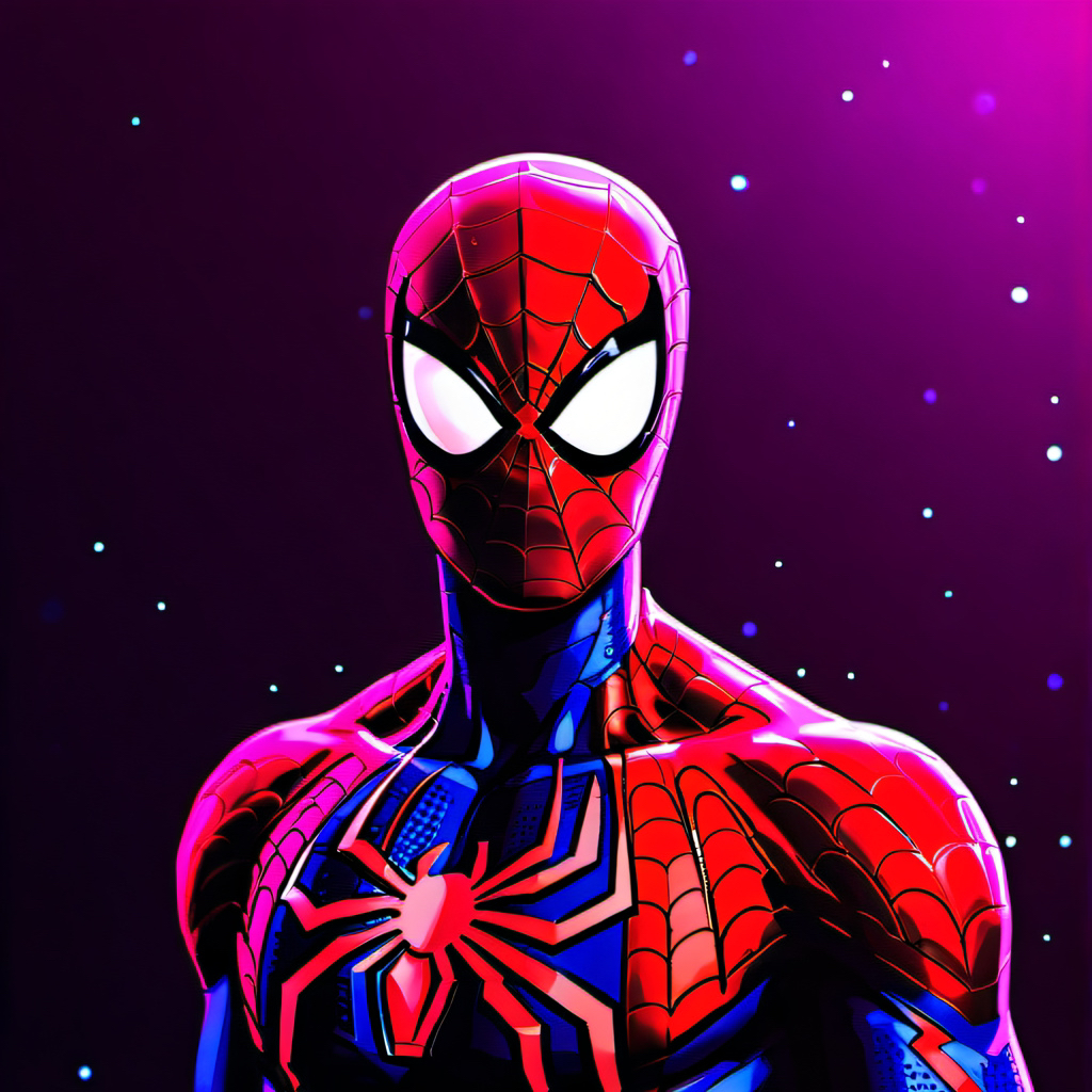chat with ai character: Galaxy spider Man