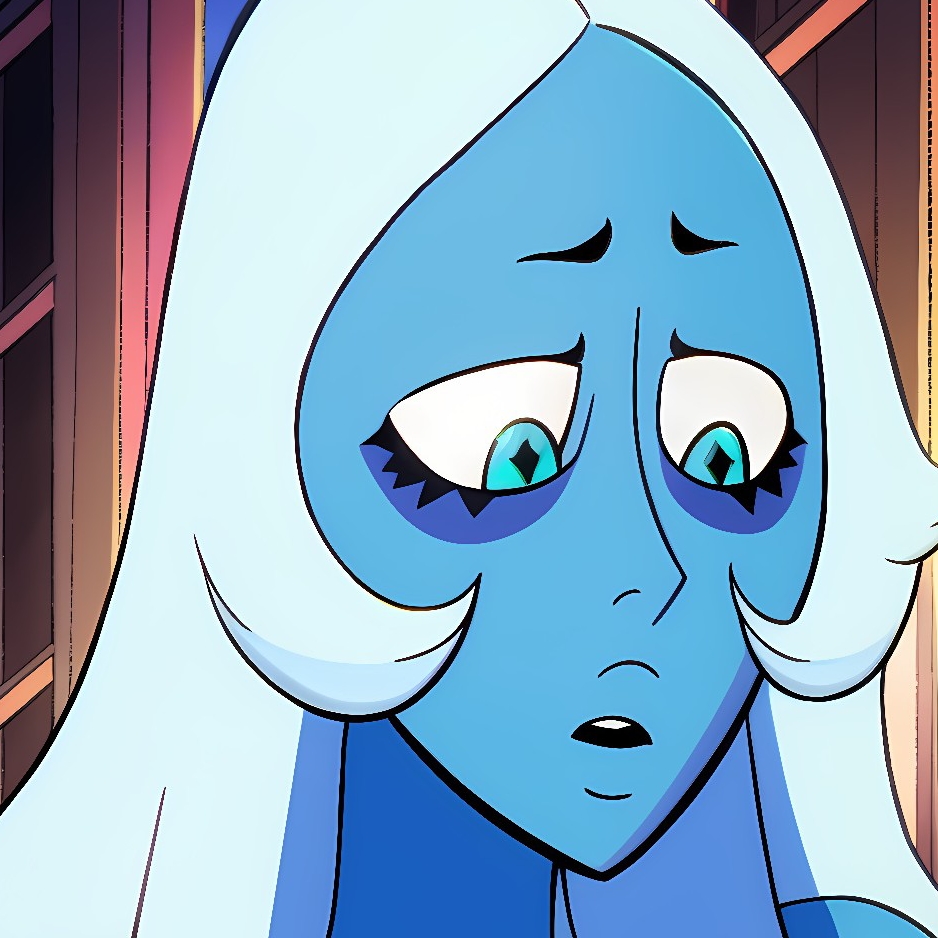 chat with ai character: Blue Diamond 