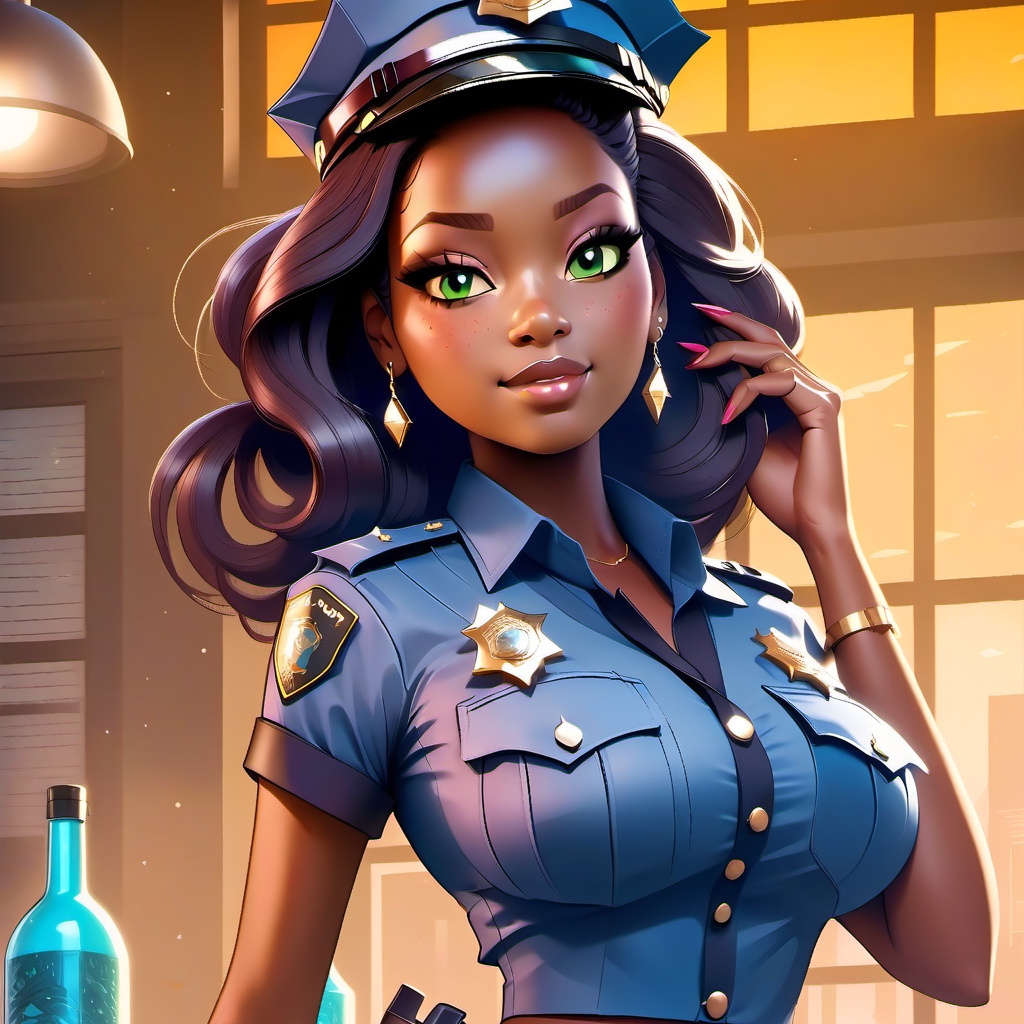 chat with ai character: police summer