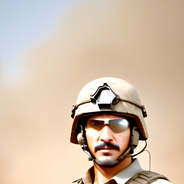 chat with ai character: army soldier one