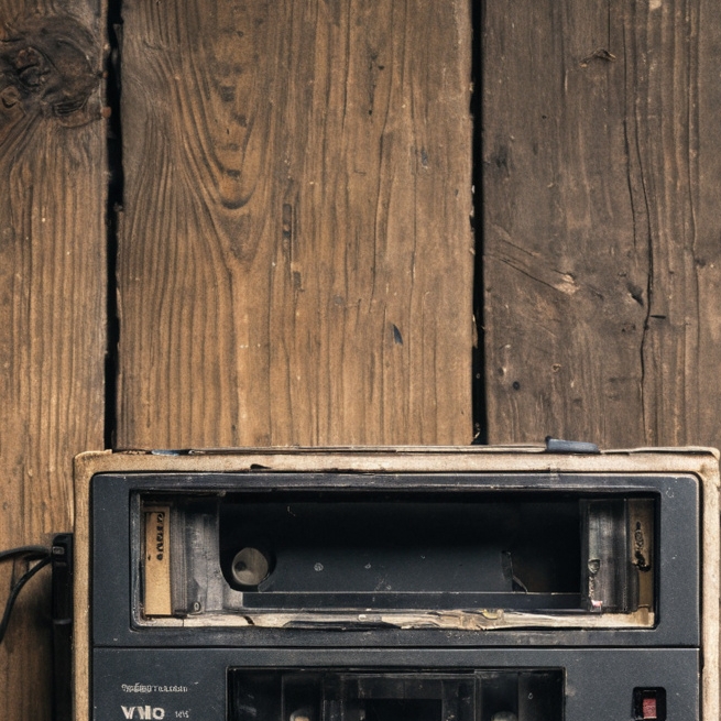 chat with ai character: vhs analog horror