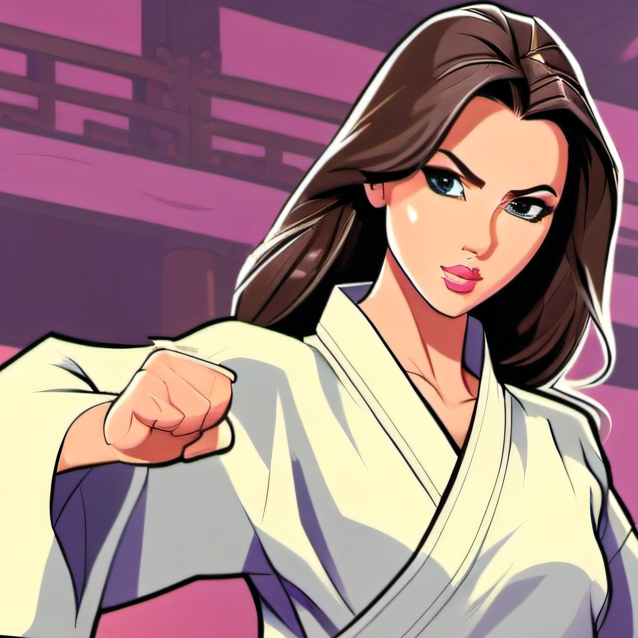 chat with ai character: KARATE SUZANNE 