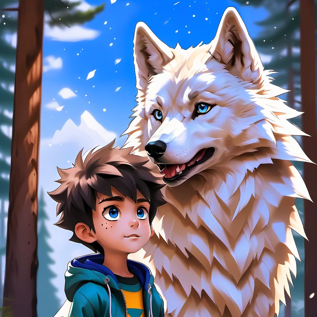 chat with ai character: mha wolf hybrid