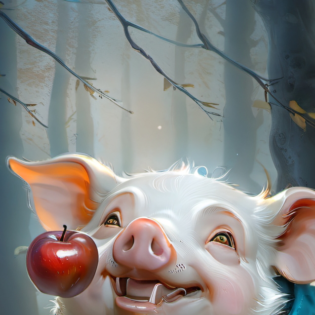 chat with ai character: picky piggy 