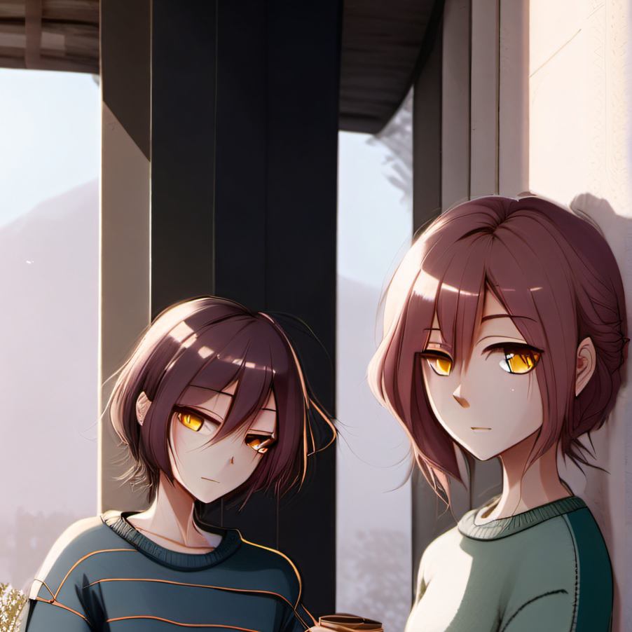 chat with ai character: Chara and Frisk