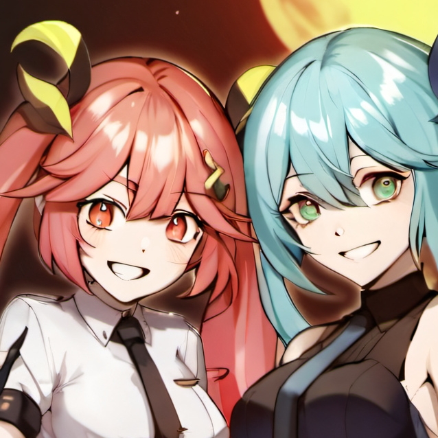 chat with ai character: mikuu and teto
