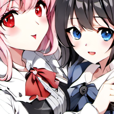 chat with ai character: 2 gfs