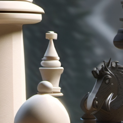 chat with ai character: Chess board