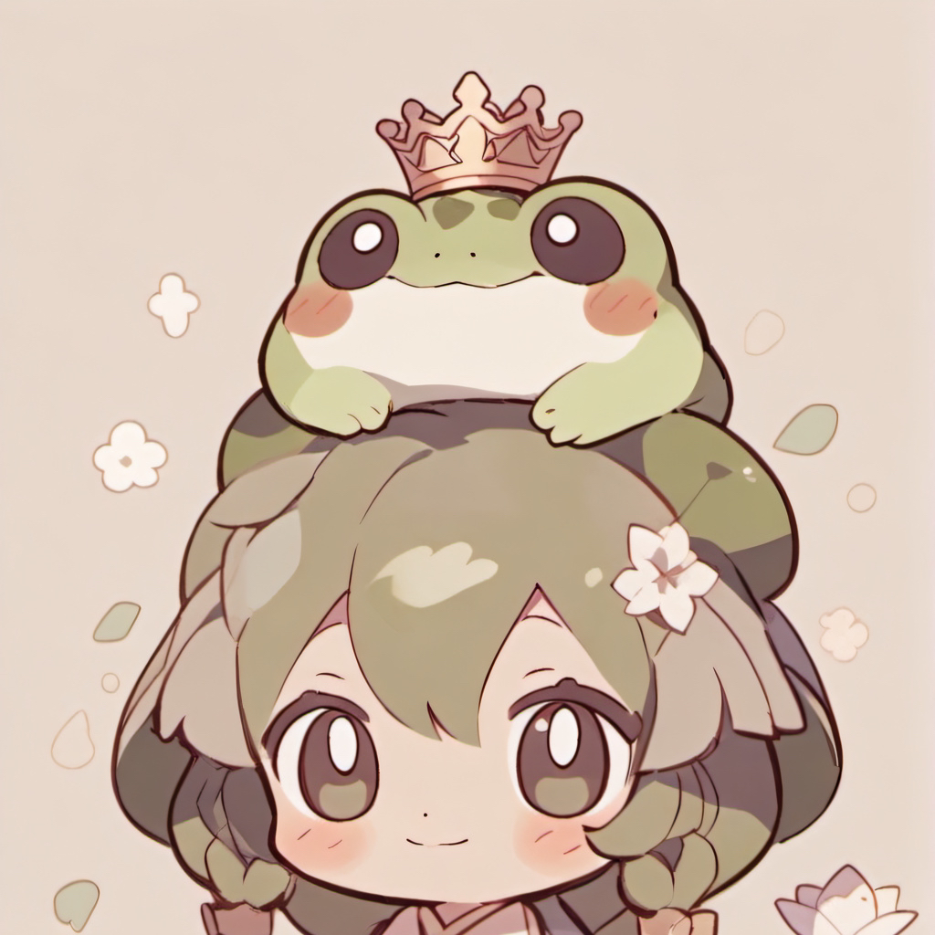 chat with ai character: Acceptance frog