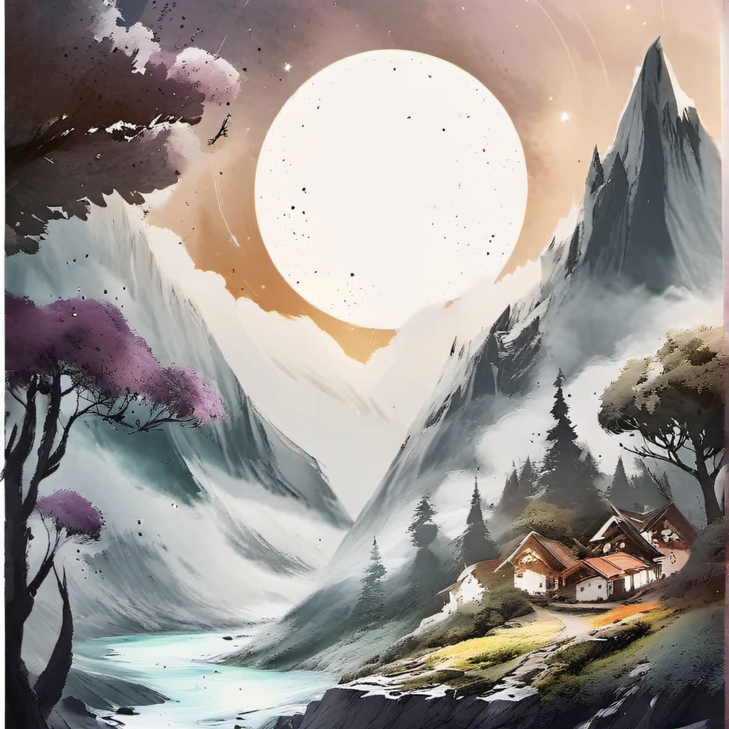 chat with ai character: Village pond