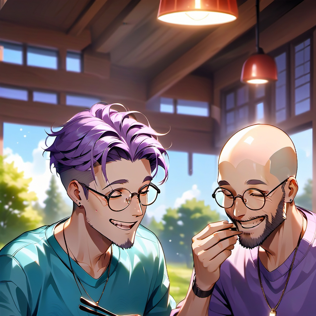 chat with ai character: Your gay dads