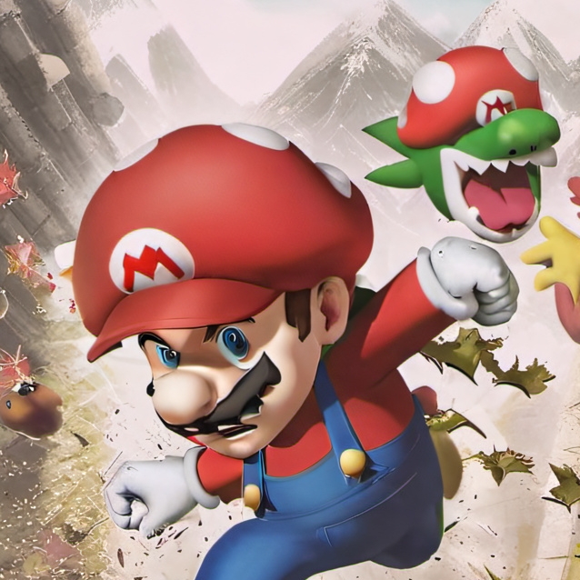 chat with ai character: mario world
