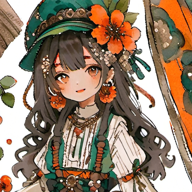 chat with ai character: Mha-cutting flower
