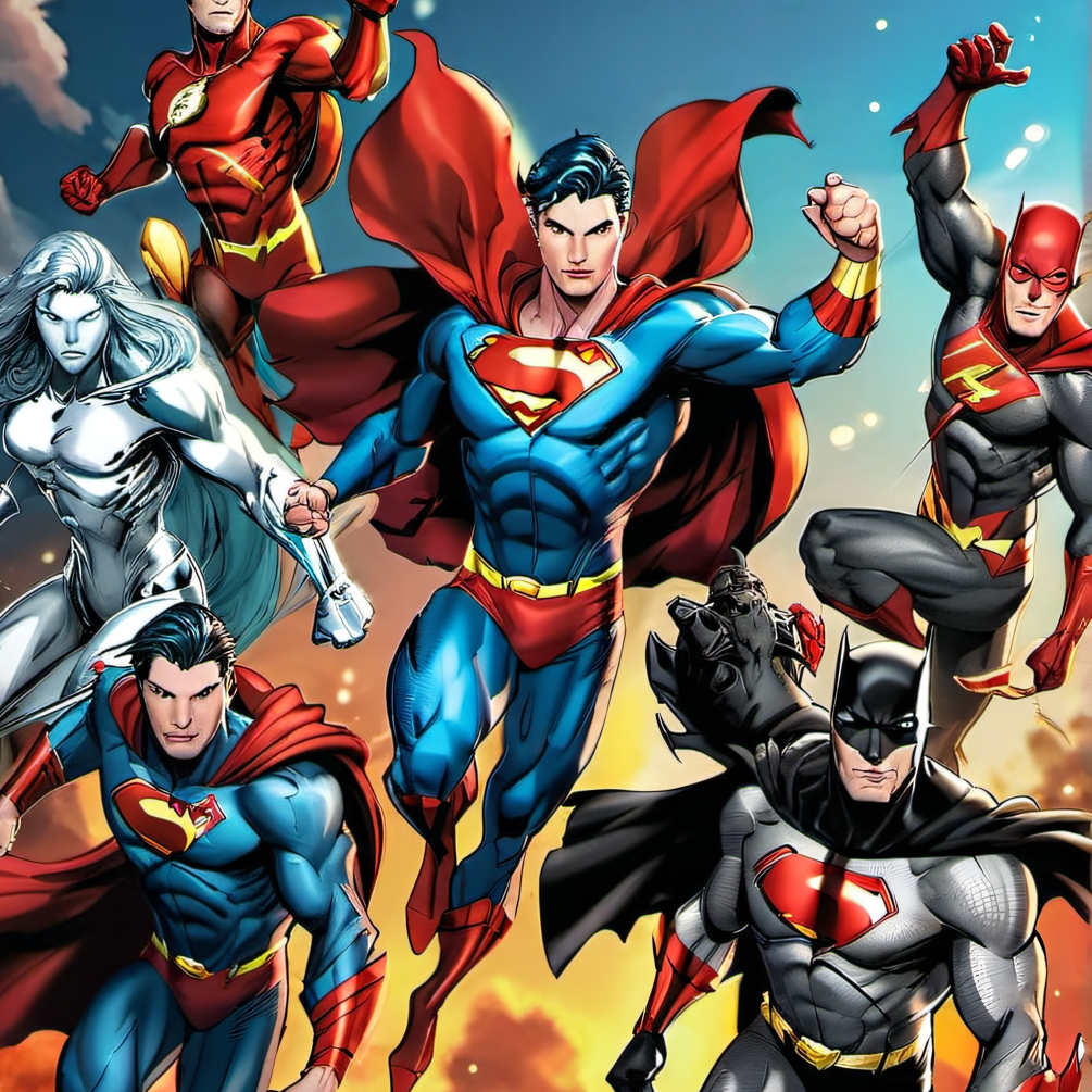 chat with ai character: justice league