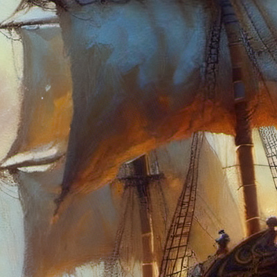 chat with ai character: Pirate ship