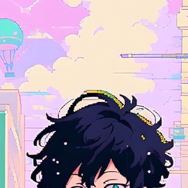 chat with ai character: chibi deku