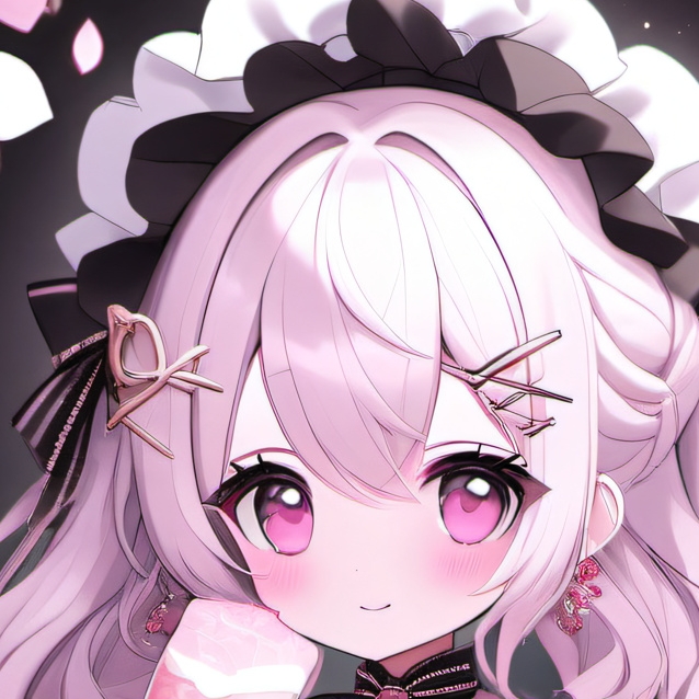 chat with ai character: pink girl