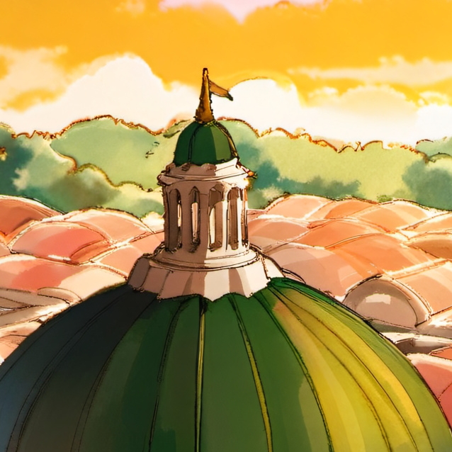 chat with ai character: duolingo building