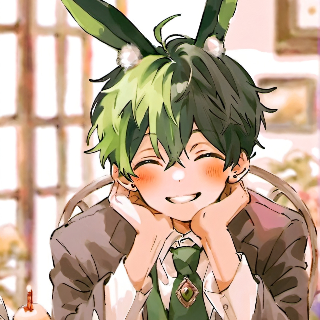 chat with ai character: bunny deku