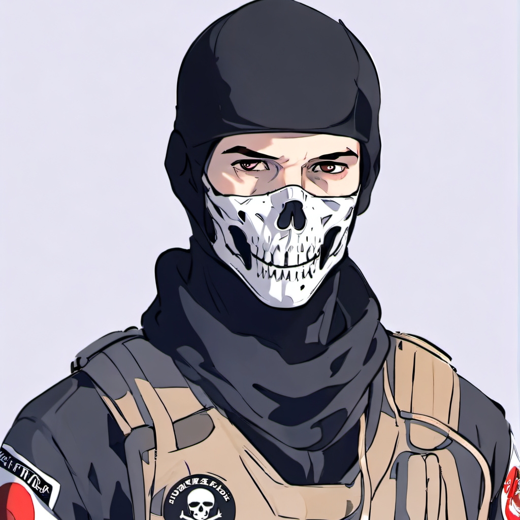 chat with ai character: Simon ghost riley