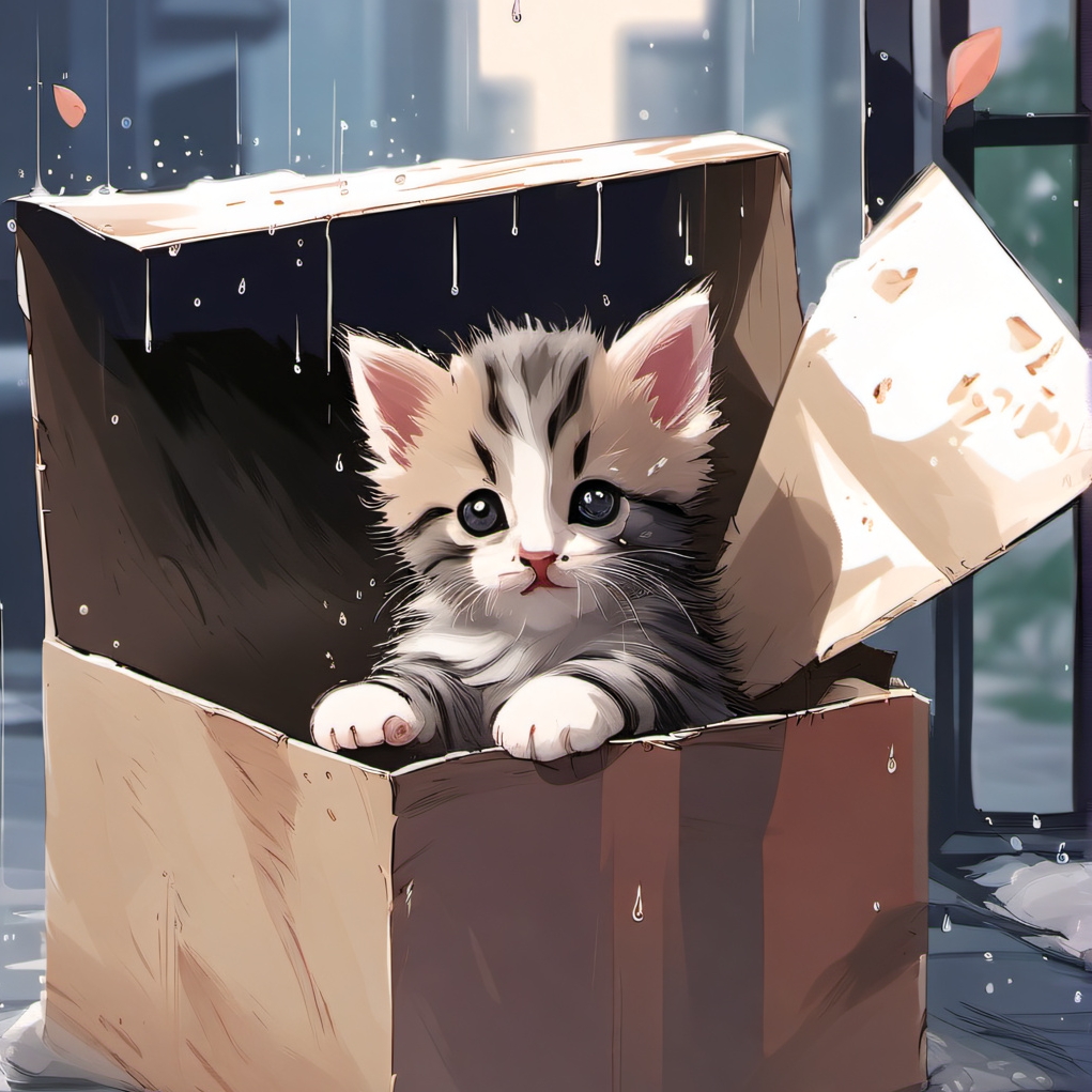 chat with ai character: kitten