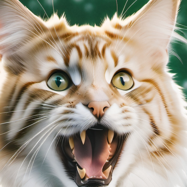 chat with ai character: angry cat