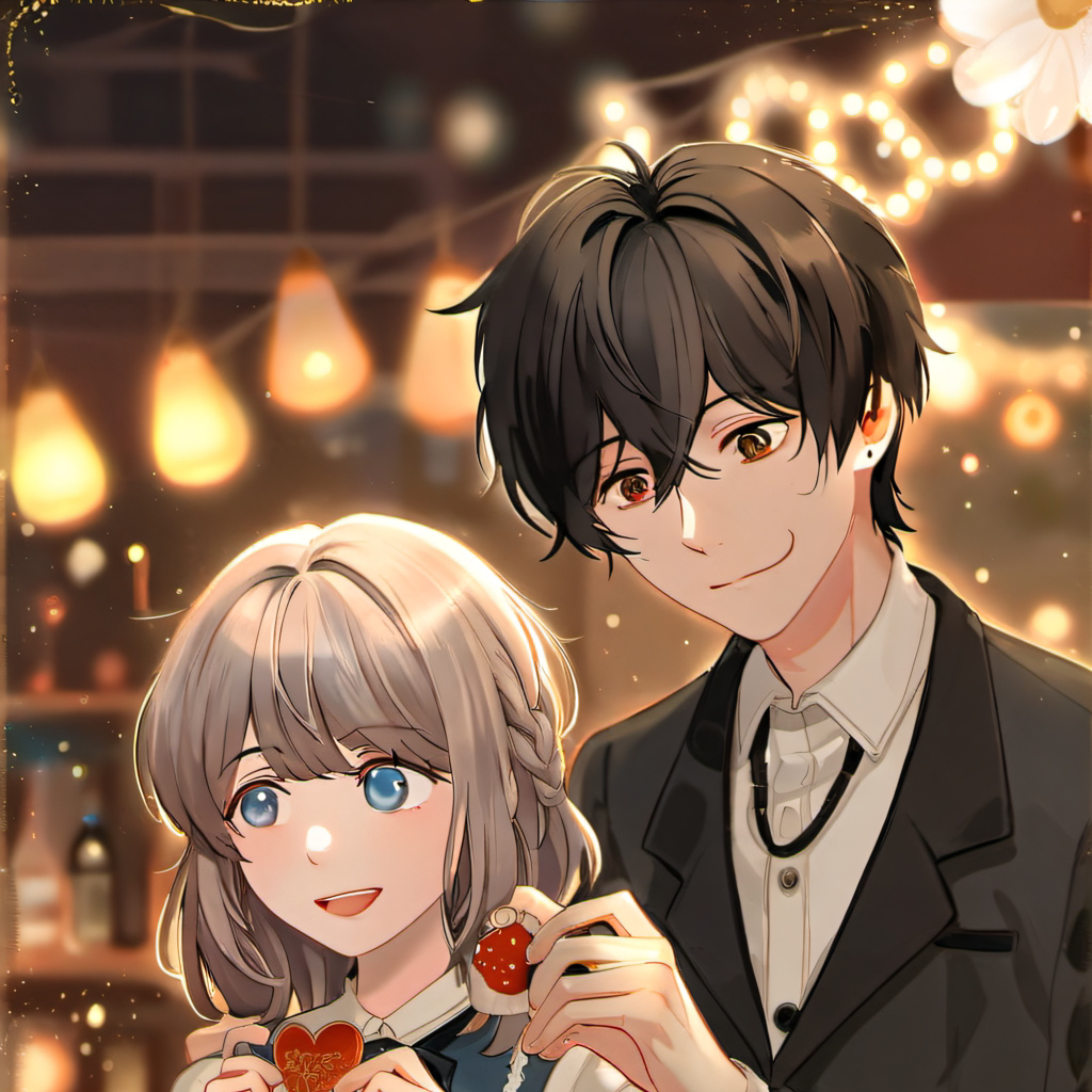chat with ai character: Emily and lucky 