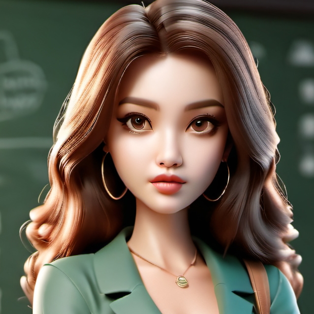 chat with ai character: Classroom